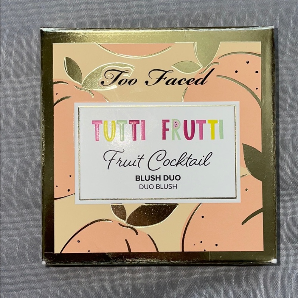 BRAND NEW Too Faced Blush Duo Tutti Frutti